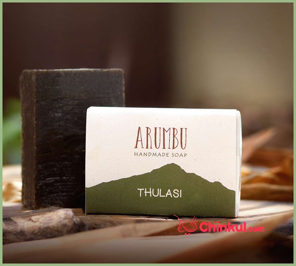 Arumbu Natural Thulasi Soap - 90g  