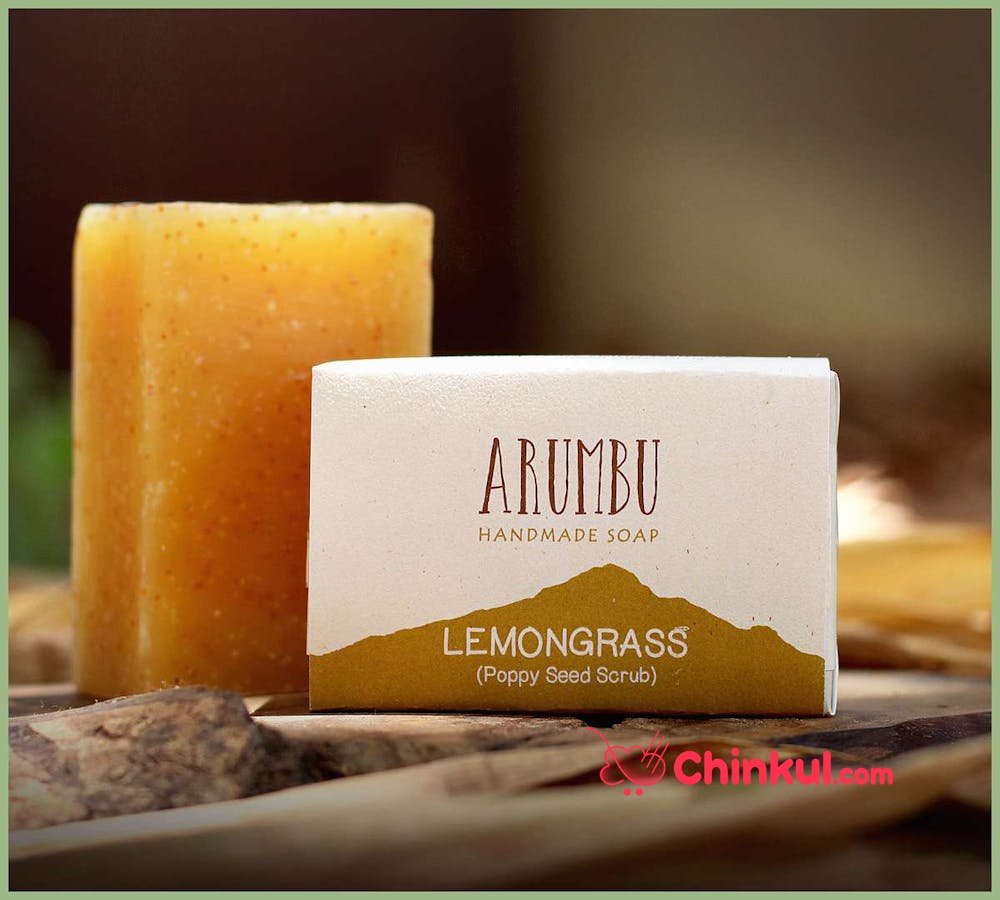 Arumbu Lemon Grass Soap - 90g  
