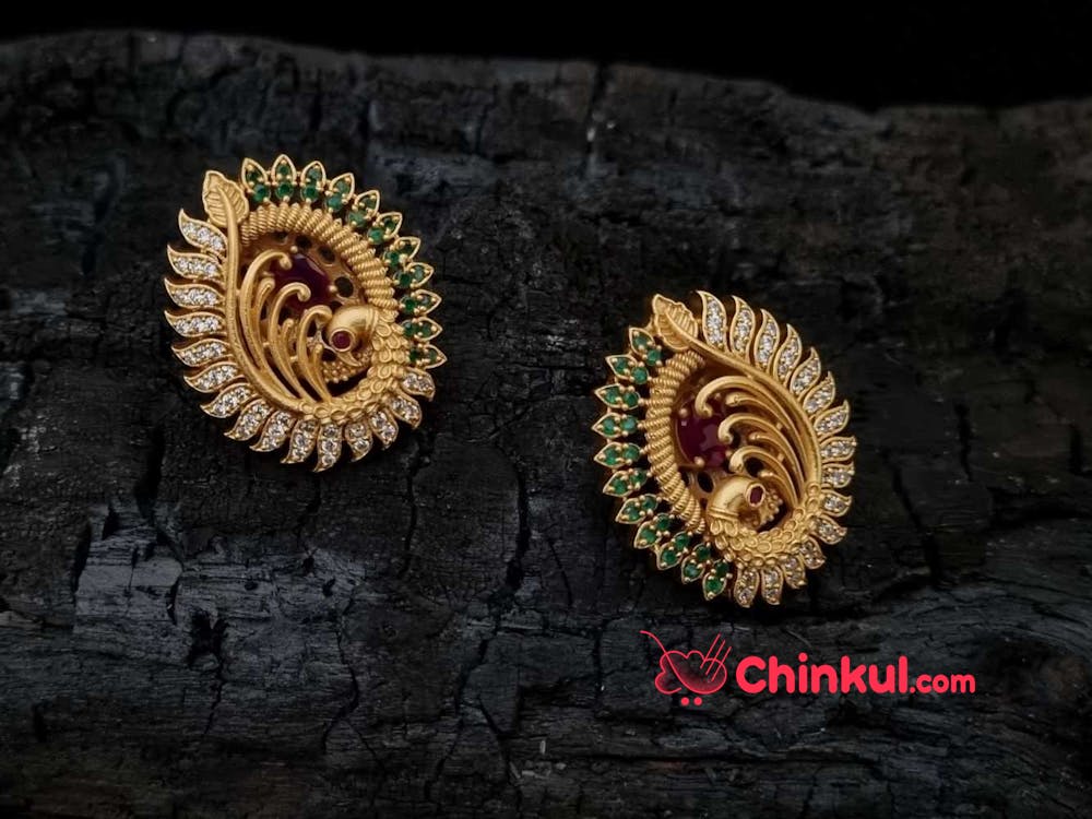 Peacock Designer Earrings  