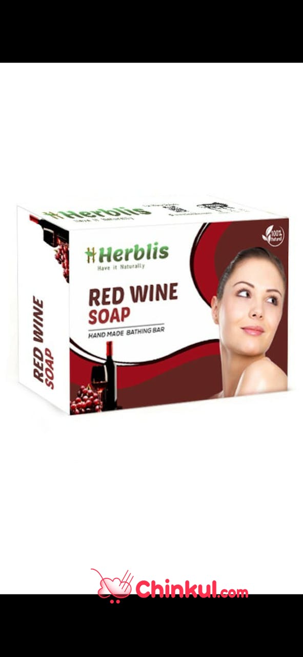 Herblis Red Wine Soap  ( Pack Of 3 )